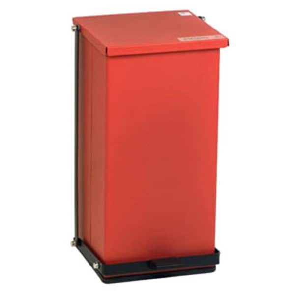 Detecto Detecto Step-On Waste Can Receptacle; Red - 32 Quart Capacity Detecto-P-32R - main